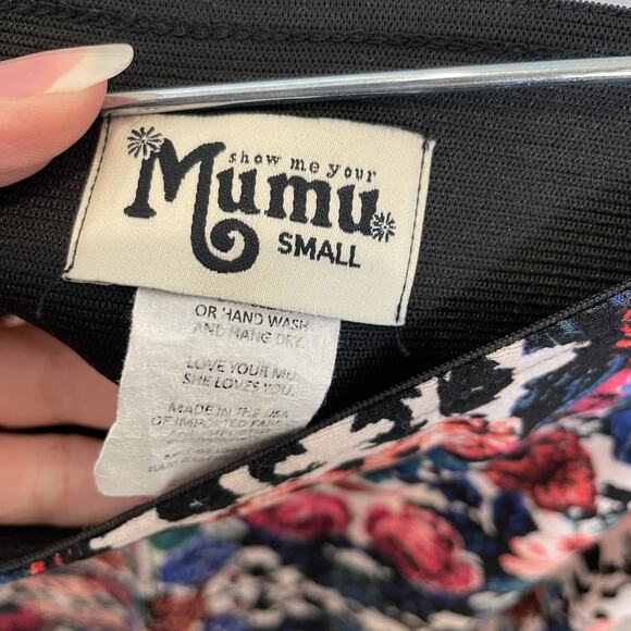 Show Me Your Mumu Bam Bam Bells Floral Print Pants Flare Bellbottom S - Picture 5 of 7